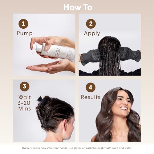 dpHUE Gloss+, Auburn - 6.5 oz (8-12 Applications) - Semi-Permanent Hair Color & Conditioner - Lasts Up to Eight Washes - Paraben, SLS & SLES Sulfate Free - Vegan, Leaping Bunny Certified